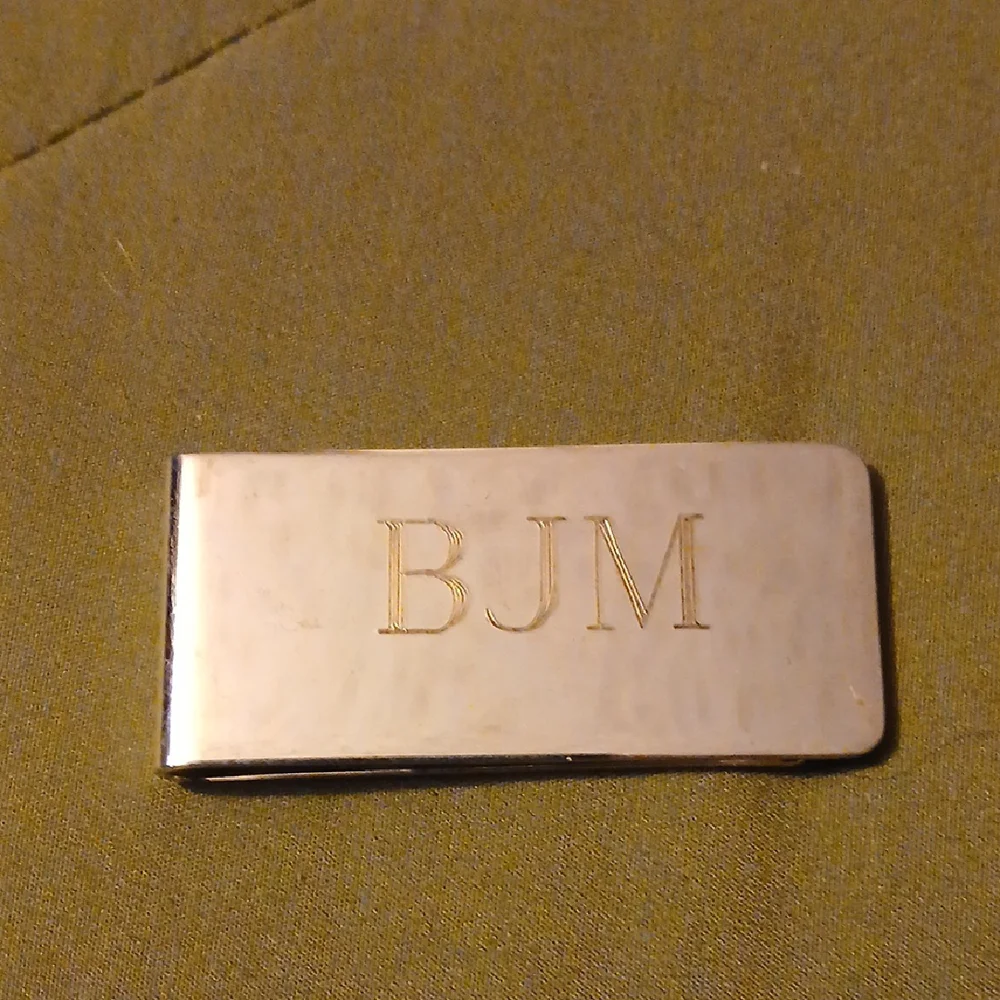 Silver Colored Money Clip